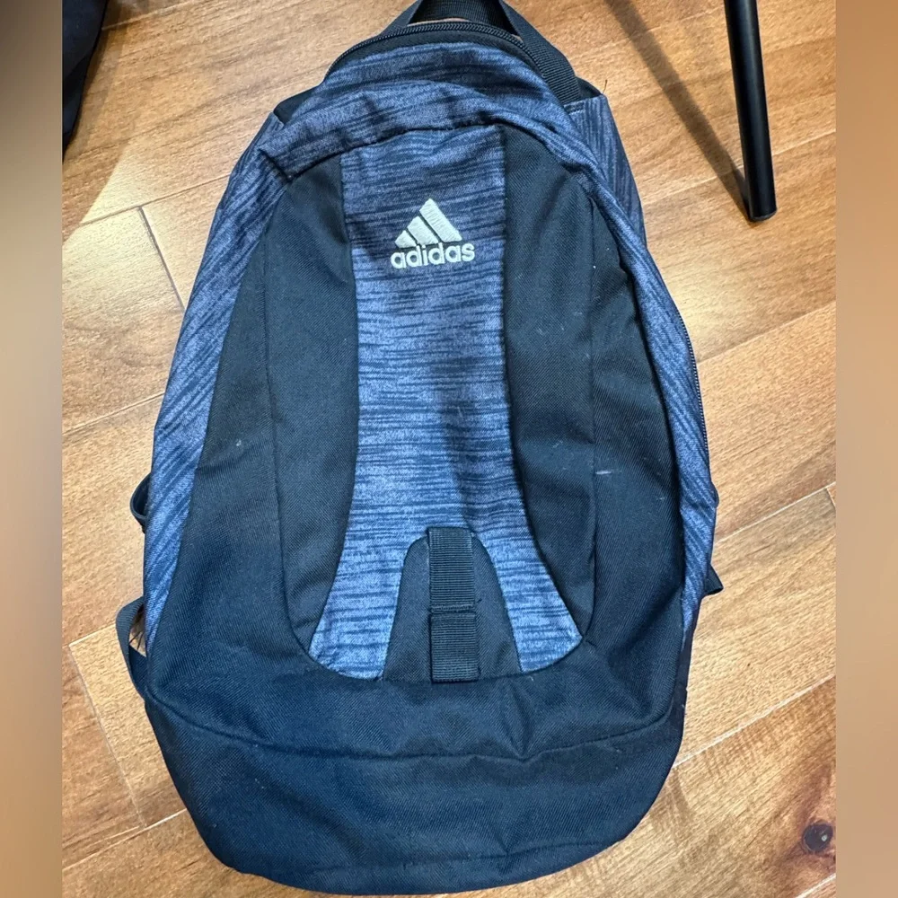 ADIDAS Black and Gray Backpack